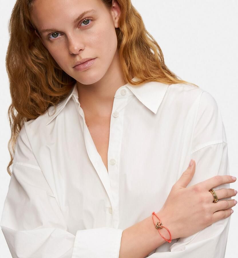 Liebeskind Berlin Armband Sieraden cadeau roestvrijstalen textiel armband The D-Link Mini