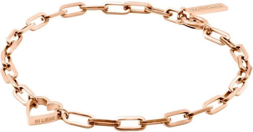 Liebeskind Berlin Edelstalen armband LJ-0345-B-20 hart met zirkoon (synthetisch) - Foto 3