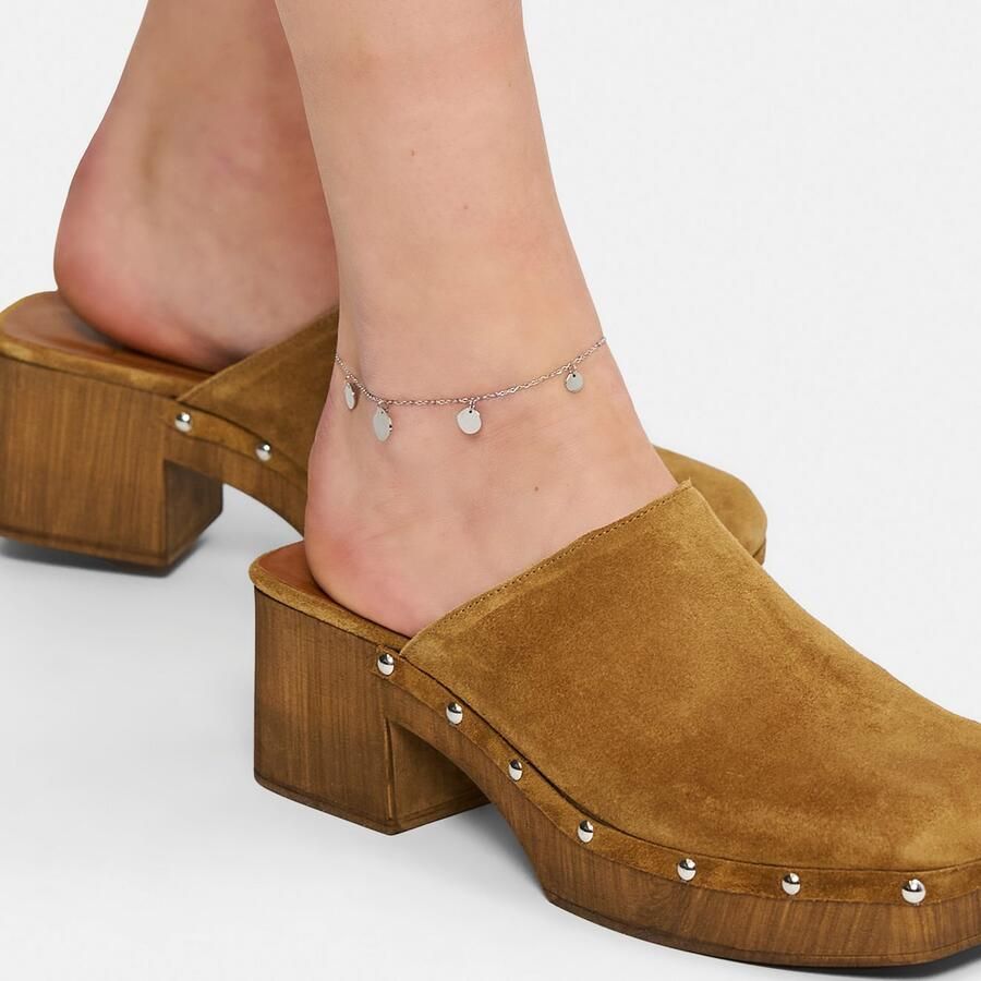 Liebeskind Berlin Enkelkettinkje Sieraden cadeau roestvrijstalen lichaamssieraad The Organic Treasure