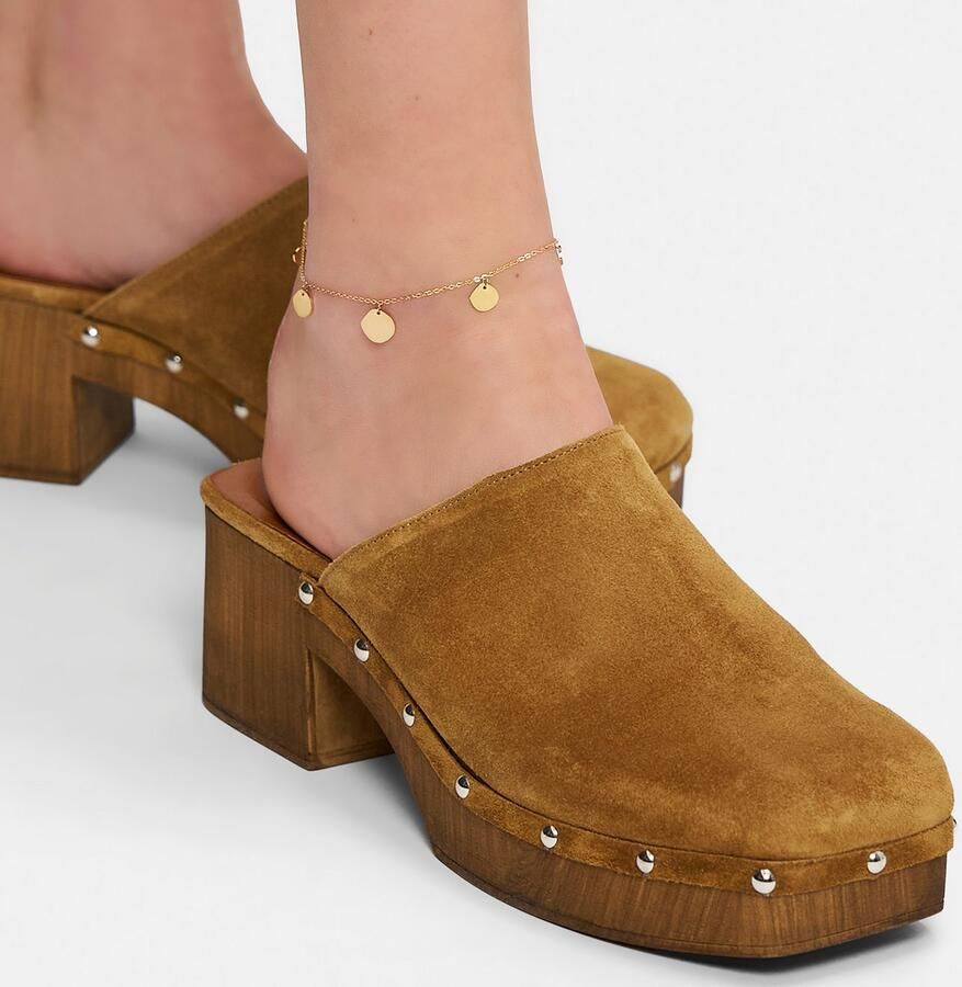 Liebeskind Berlin Enkelkettinkje Sieraden cadeau roestvrijstalen lichaamssieraad The Organic Treasure