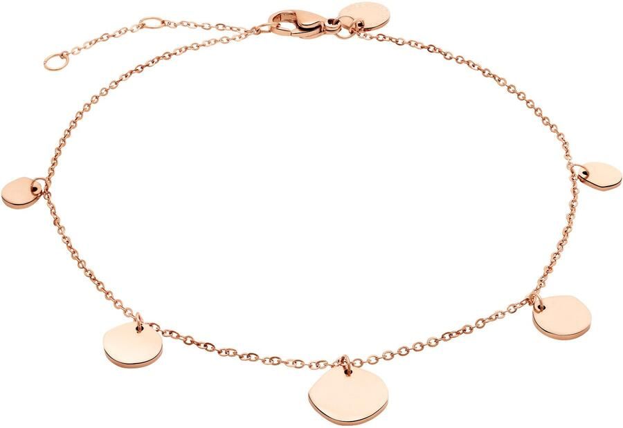 Liebeskind Berlin Enkelkettinkje Sieraden cadeau roestvrijstalen lichaamssieraad The Organic Treasure - Foto 2