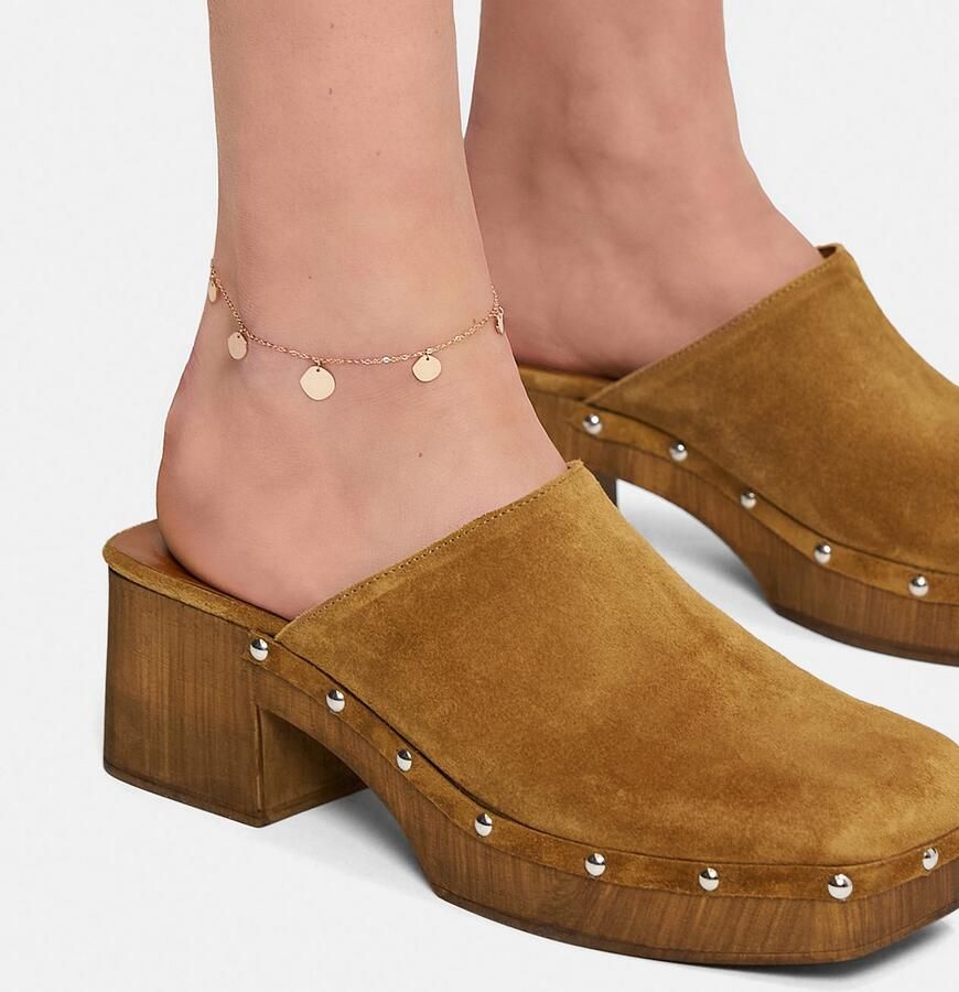 Liebeskind Berlin Enkelkettinkje Sieraden cadeau roestvrijstalen lichaamssieraad The Organic Treasure