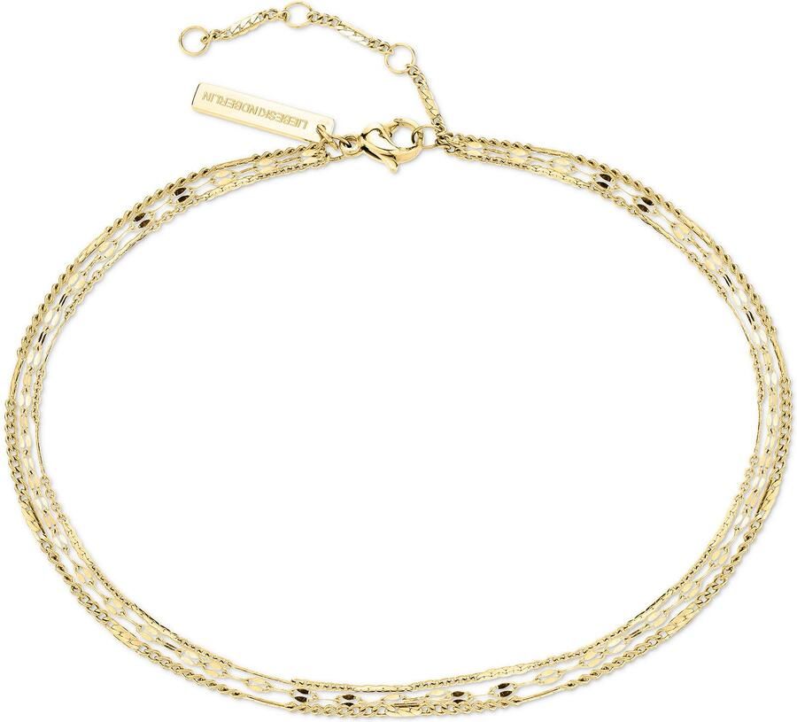 Liebeskind Berlin Enkelkettinkje Sieraden RVS Sparkling With Layer LJ-1455 LJ-1456 LJ-1457 LJ-1458 - Foto 3