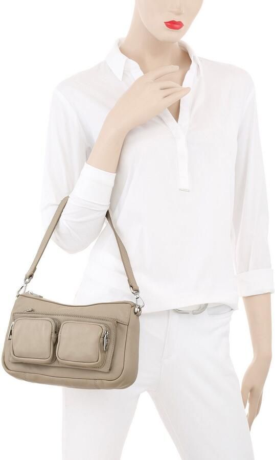 Liebeskind Berlin Hobo-tas Hobo MAIA SHEEP NATURAL Handtas schoudertas dames - Foto 4