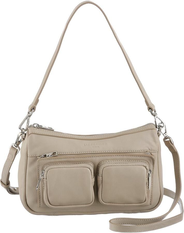 Liebeskind Berlin Hobo-tas Hobo MAIA SHEEP NATURAL Handtas schoudertas dames - Foto 3