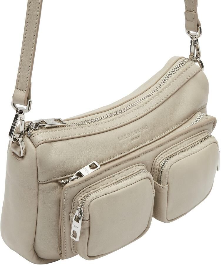 Liebeskind Berlin Hobo-tas Hobo MAIA SHEEP NATURAL Handtas schoudertas dames