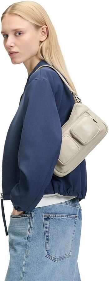 Liebeskind Berlin Hobo-tas Hobo MAIA SHEEP NATURAL Handtas schoudertas dames - Foto 7