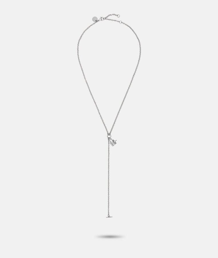 Liebeskind Berlin Ketting in Y-model Sieraden cadeau roestvrijstalen halsketting The Love Bond - Foto 2