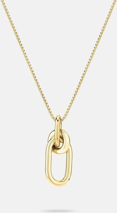 Liebeskind Berlin Ketting met hanger Sieraden cadeau roestvrijstalen halsketting Modern Knot knoop - Foto 2