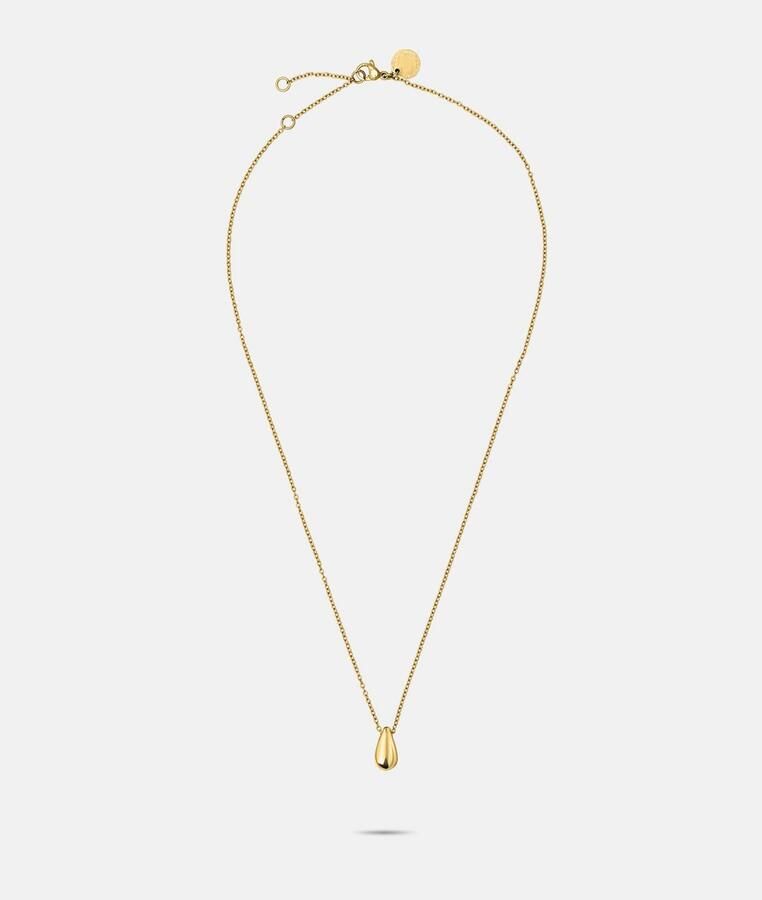 Liebeskind Berlin Ketting met hanger Sieraden cadeau roestvrijstalen halsketting The Mini Drop druppel