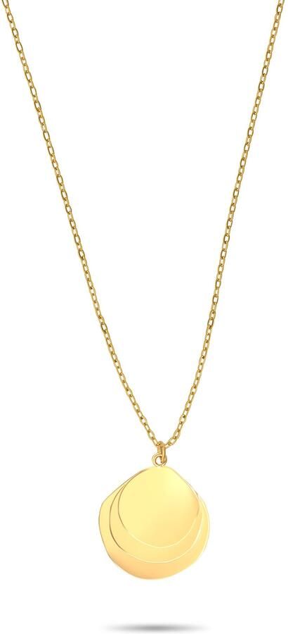 Liebeskind Berlin Ketting met hanger Sieraden cadeau roestvrijstalen halsketting The Organic Treasure - Foto 3