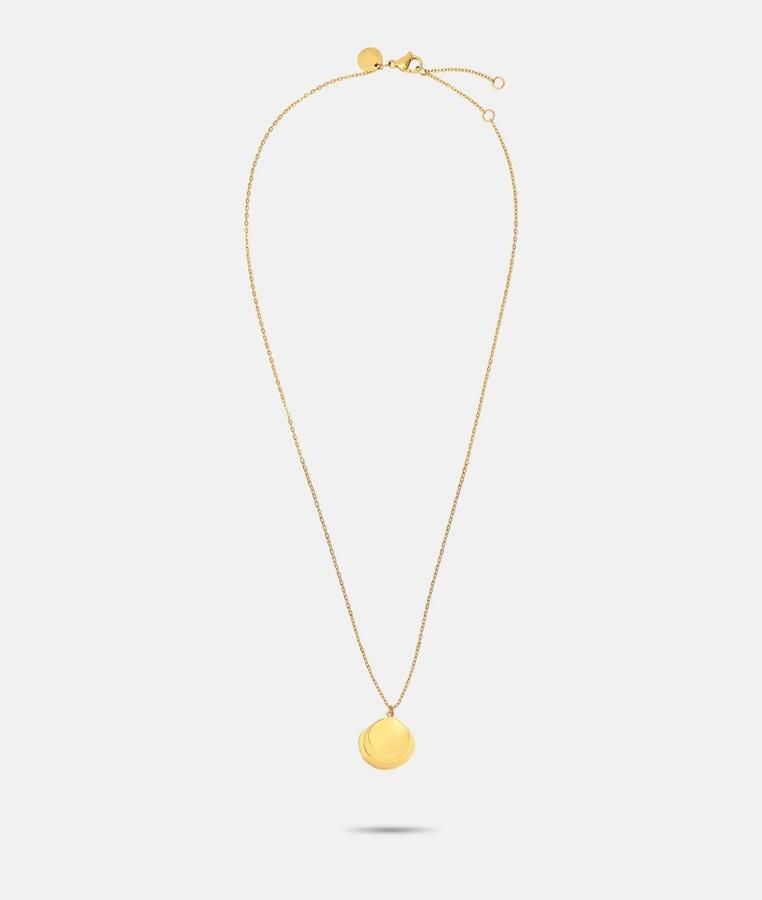 Liebeskind Berlin Ketting met hanger Sieraden cadeau roestvrijstalen halsketting The Organic Treasure