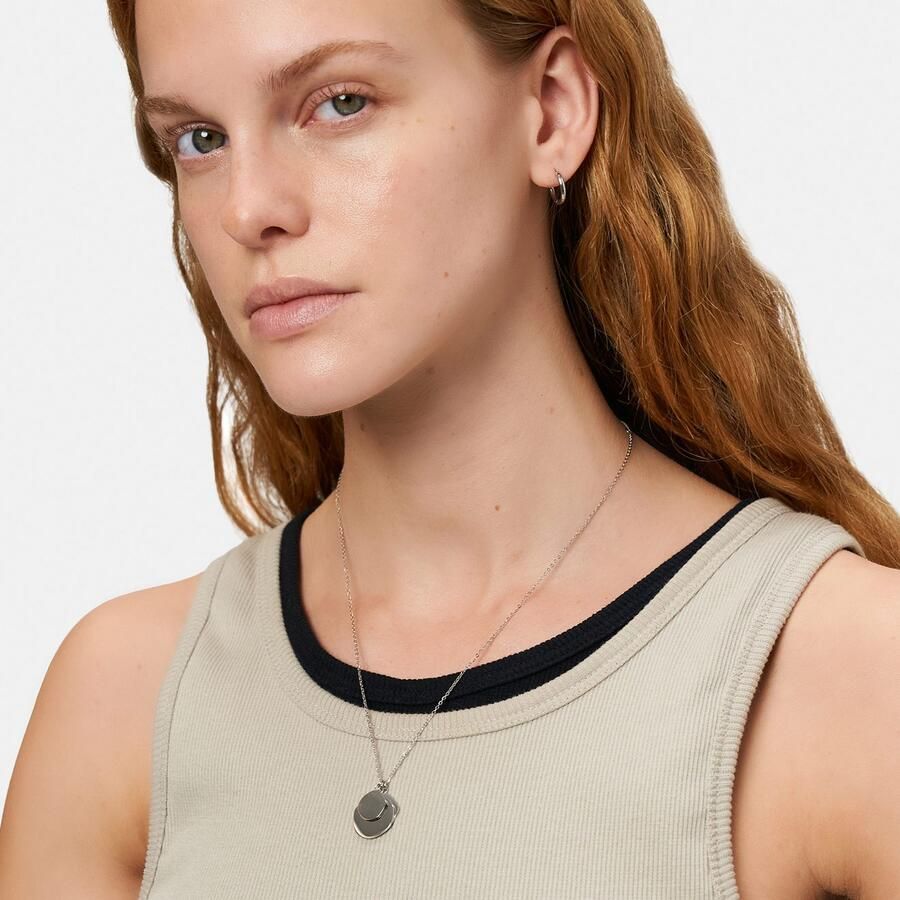 Liebeskind Berlin Ketting met hanger Sieraden cadeau roestvrijstalen halsketting The Organic Treasure - Foto 2