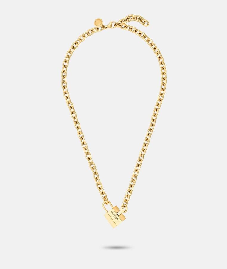 Liebeskind Berlin Ketting met hanger Sieraden cadeau roestvrijstalen halsketting The Love Bond
