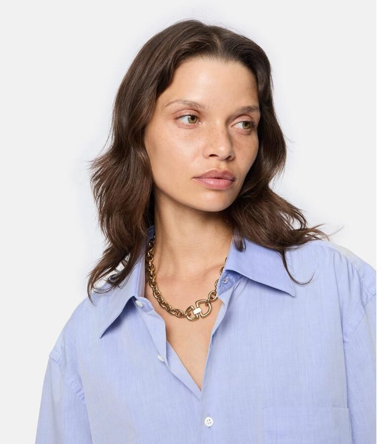 Liebeskind Berlin Ketting met hanger Sieraden cadeau roestvrijstalen halsketting The D-Link State t