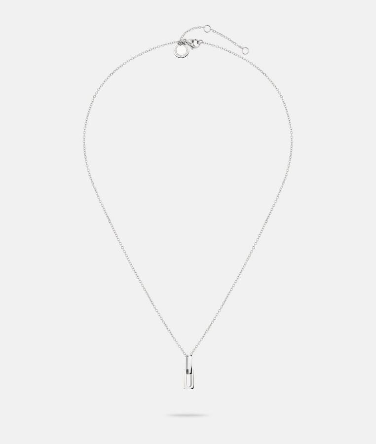 Liebeskind Berlin Ketting met hanger Sieraden Geschenk Roestvrijstalen Ketting Feestelijke Mini Schakel - Foto 2