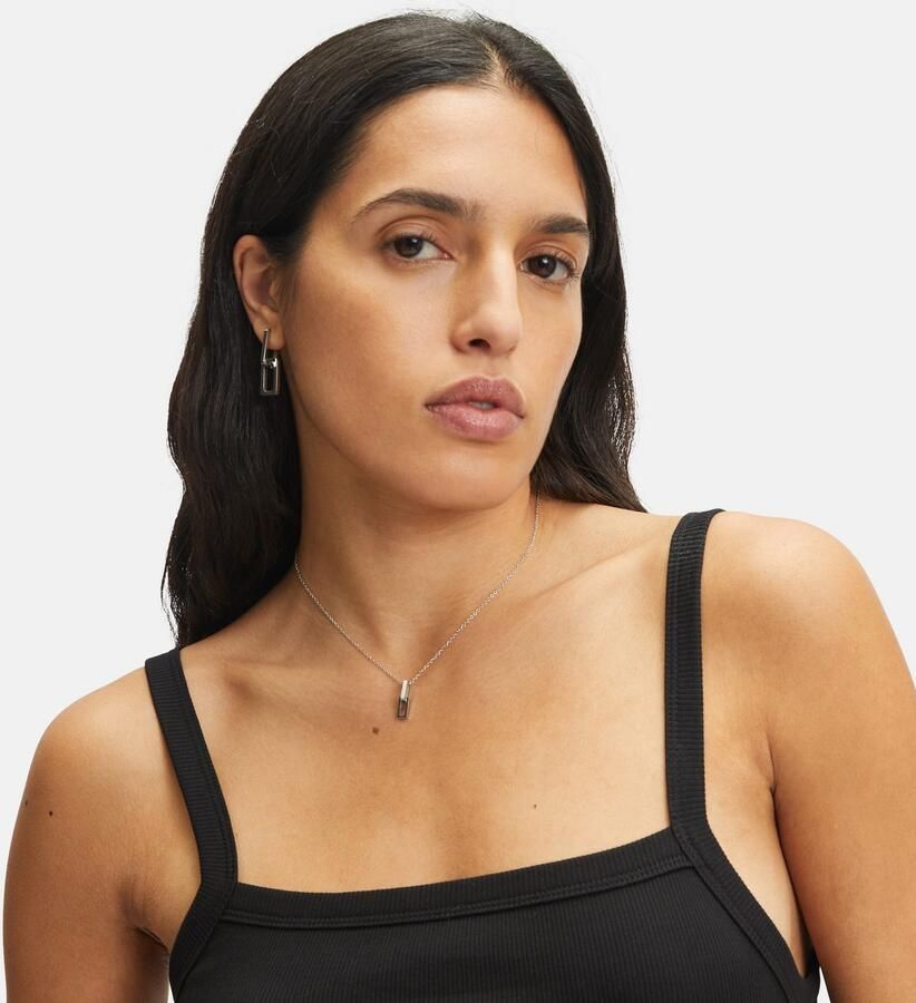 Liebeskind Berlin Ketting met hanger Sieraden Geschenk Roestvrijstalen Ketting Feestelijke Mini Schakel