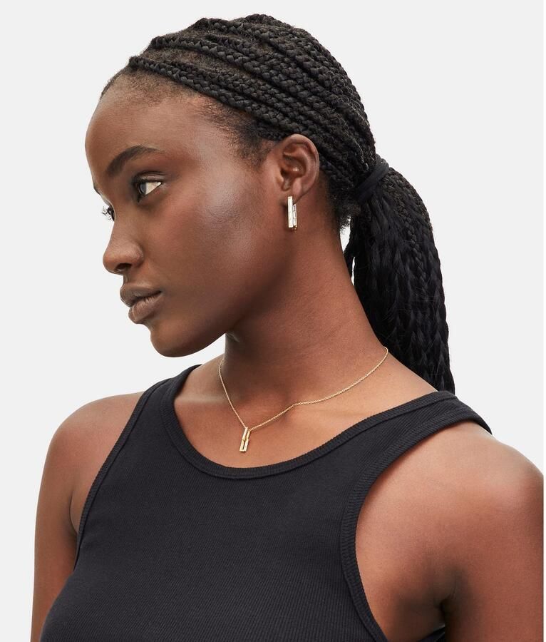 Liebeskind Berlin Ketting met hanger Sieraden roestvrijstalen ketting The Festive Mini Link Sparkle - Foto 2