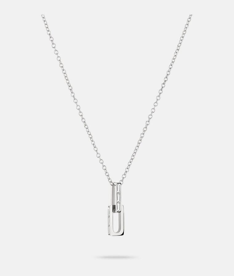 Liebeskind Berlin Ketting met hanger Sieraden roestvrijstalen ketting The Festive Mini Link Sparkle - Foto 3