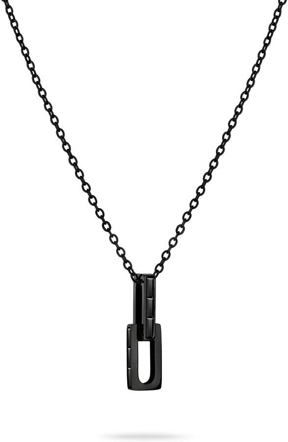 Liebeskind Berlin Ketting met hanger Sieraden roestvrijstalen ketting The Festive Mini Link Sparkle - Foto 6