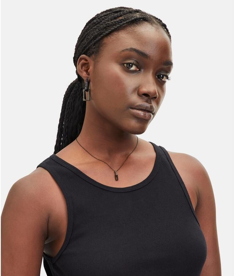 Liebeskind Berlin Ketting met hanger Sieraden roestvrijstalen ketting The Festive Mini Link Sparkle - Foto 2