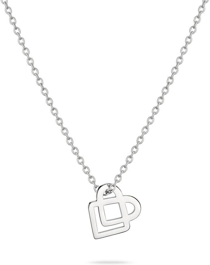 Liebeskind Berlin Ketting met hanger Sieraden RVS Halsketting Keep Loving Hart LJ-1397 LJ-1398 LJ-1399 - Foto 3
