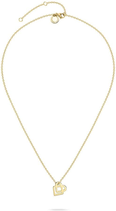 Liebeskind Berlin Ketting met hanger Sieraden RVS Halsketting Keep Loving Hart LJ-1397 LJ-1398 LJ-1399 - Foto 2