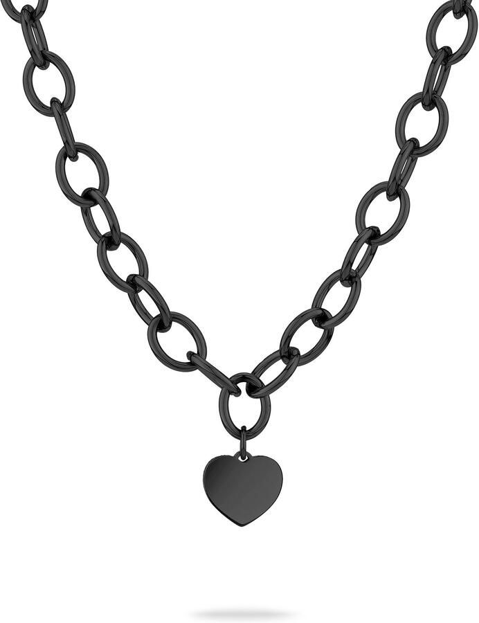 Liebeskind Berlin Ketting met hanger Sieraden RVS My Heart Hart LJ-1606 LJ-1607 LJ-1608 LJ-1609 - Foto 3