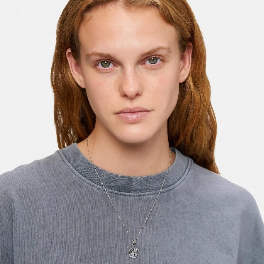 Liebeskind Berlin Kettinghanger Sieraden roestvrij staal charm Decision Maker pijl JA NEE MISSCHIEN