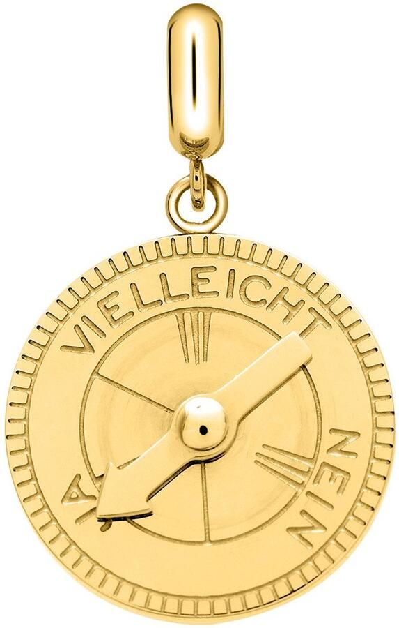 Liebeskind Berlin Kettinghanger Sieraden roestvrij staal charm Decision Maker pijl JA NEE MISSCHIEN - Foto 5