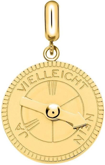 Liebeskind Berlin Kettinghanger Sieraden roestvrij staal charm Decision Maker pijl JA NEE MISSCHIEN - Foto 4