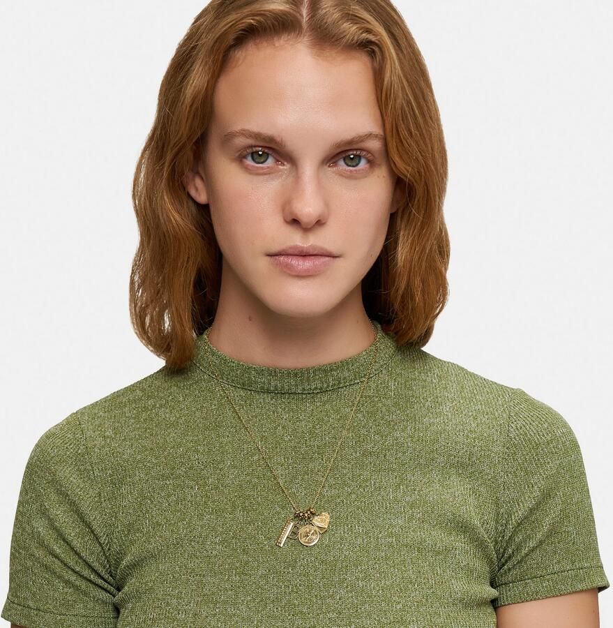 Liebeskind Berlin Kettinghanger Sieraden roestvrij staal charm Decision Maker pijl JA NEE MISSCHIEN - Foto 3