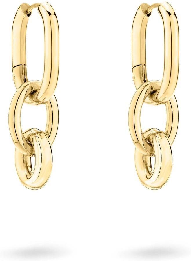 Liebeskind Berlin Paar creolen Sieraden cadeau roestvrijstalen oorbellen Modern Knot - Foto 7