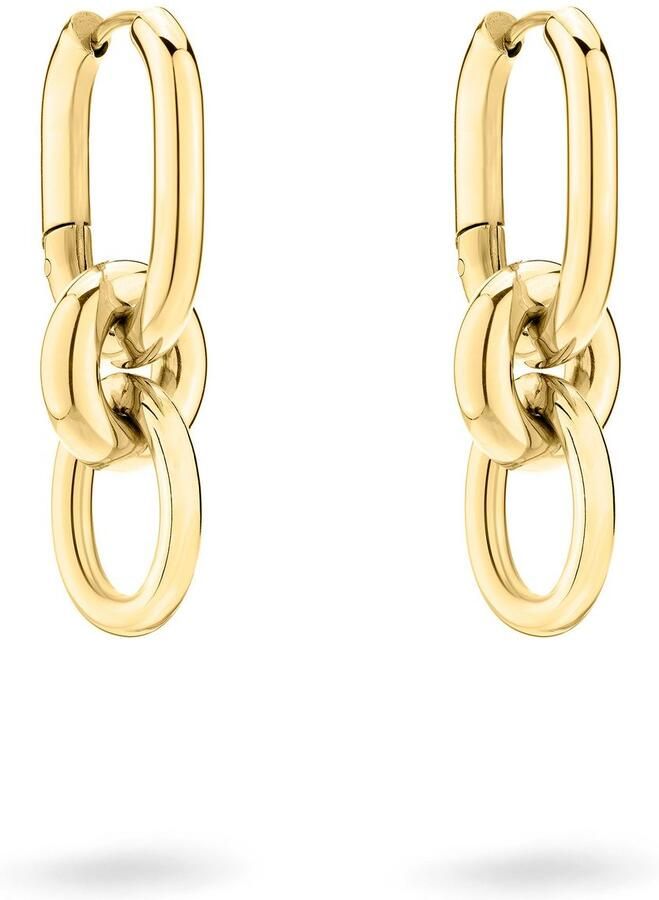 Liebeskind Berlin Paar creolen Sieraden cadeau roestvrijstalen oorbellen Modern Knot - Foto 8