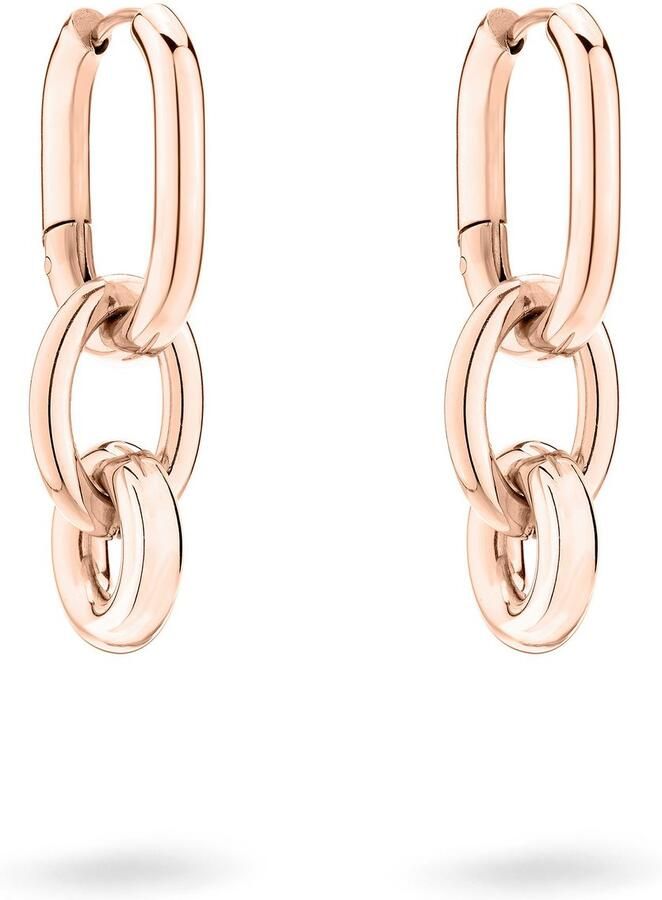 Liebeskind Berlin Paar creolen Sieraden cadeau roestvrijstalen oorbellen Modern Knot - Foto 7