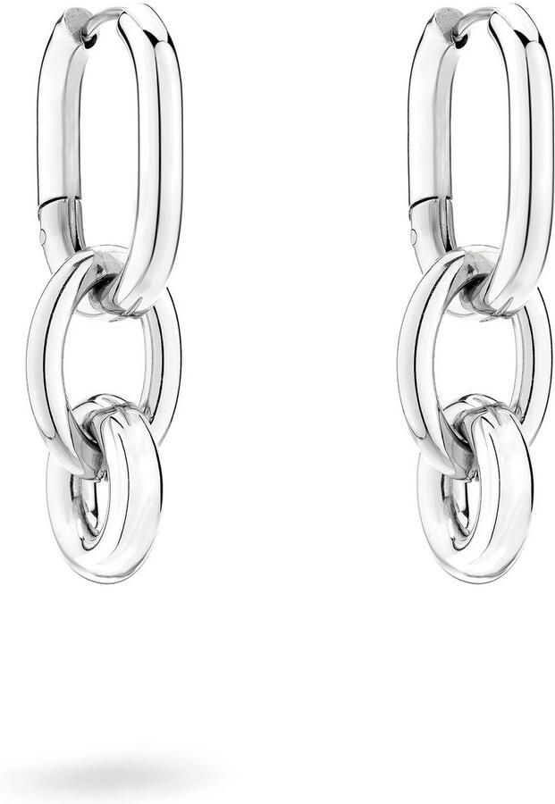 Liebeskind Berlin Paar creolen Sieraden cadeau roestvrijstalen oorbellen Modern Knot - Foto 8