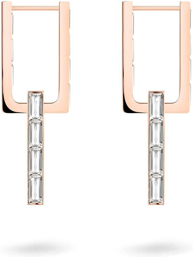 Liebeskind Berlin Paar creolen Sieraden cadeau roestvrijstalen oorbellen Sparkling Link LJ-1472-E-38 - Foto 2