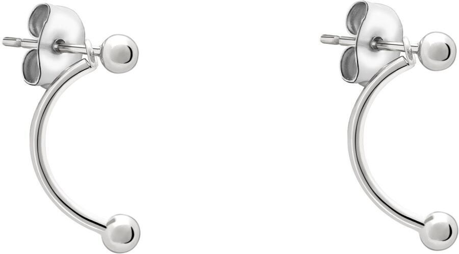 Liebeskind Berlin Paar creolen Sieraden cadeau roestvrijstalen oorbellen The Berlin Style - Foto 3