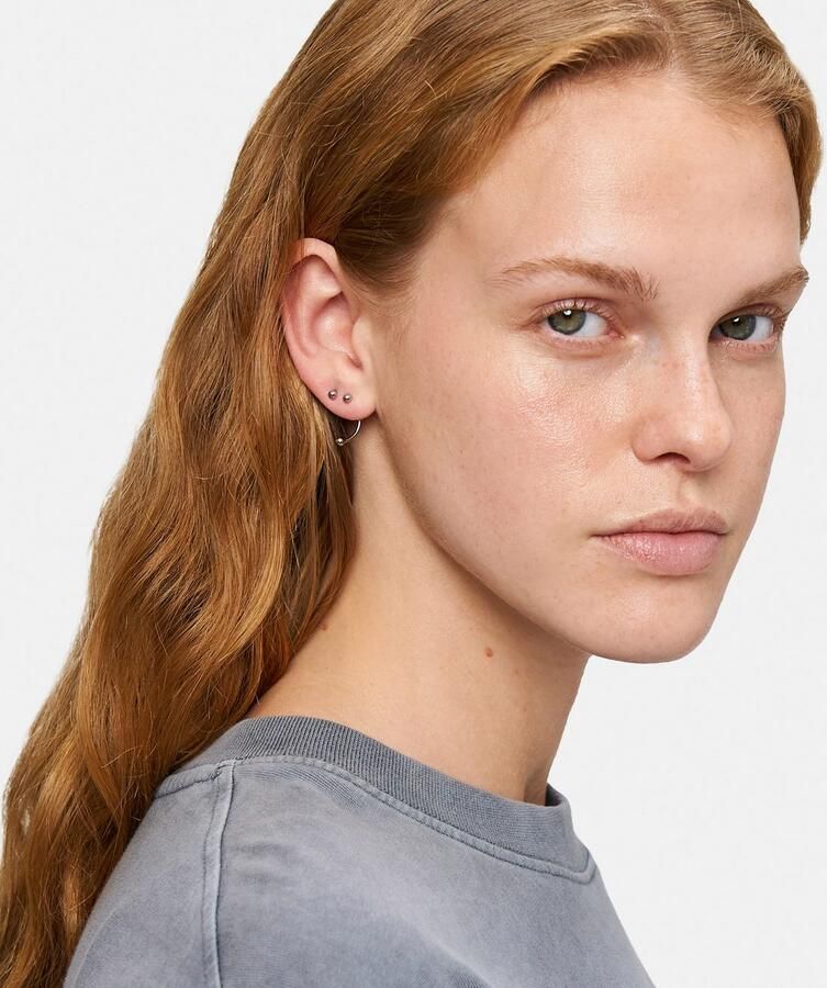 Liebeskind Berlin Paar creolen Sieraden cadeau roestvrijstalen oorbellen The Berlin Style