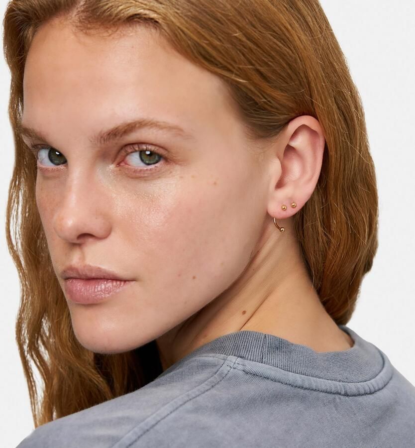 Liebeskind Berlin Paar creolen Sieraden cadeau roestvrijstalen oorbellen The Berlin Style