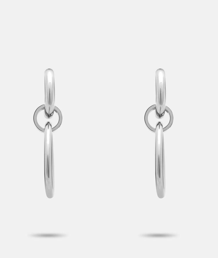 Liebeskind Berlin Paar creolen Sieraden cadeau roestvrijstalen oorbellen The D-Link State t - Foto 2