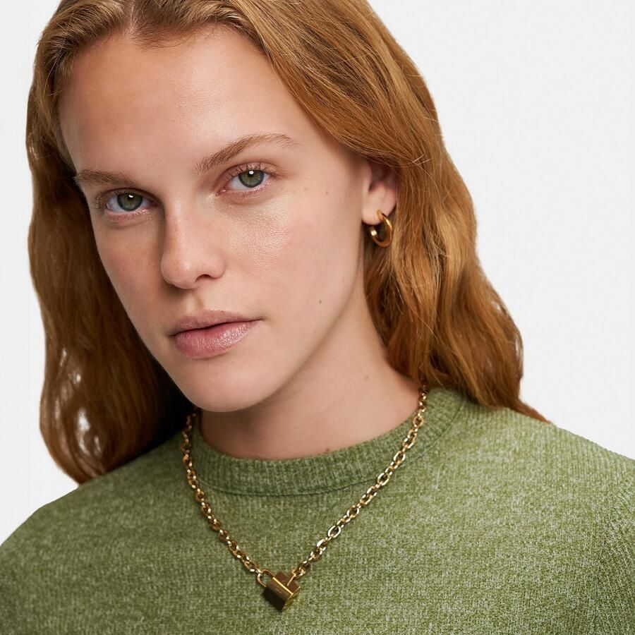 Liebeskind Berlin Paar creolen Sieraden cadeau roestvrijstalen oorbellen The Love Bond