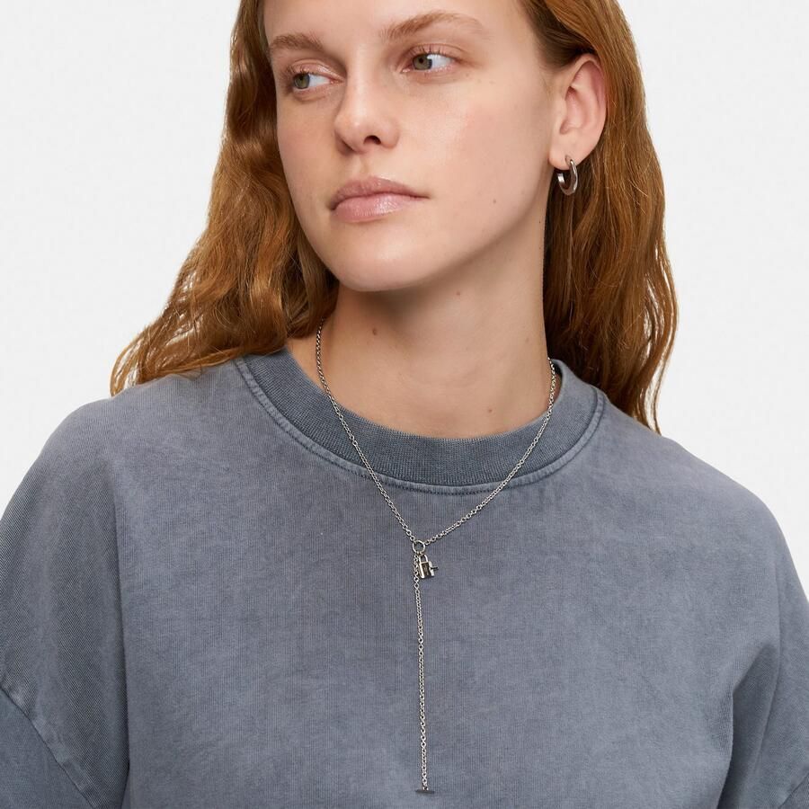 Liebeskind Berlin Paar creolen Sieraden cadeau roestvrijstalen oorbellen The Love Bond