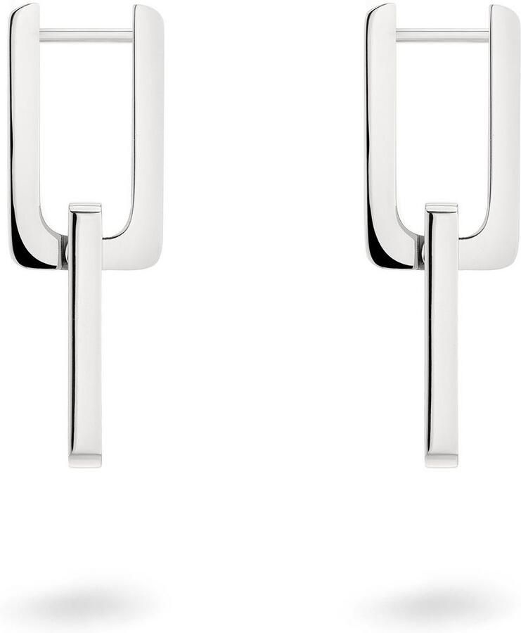 Liebeskind Berlin Paar creolen Sieraden cadeau roestvrijstalen oorbellen The Mini Link - Foto 6