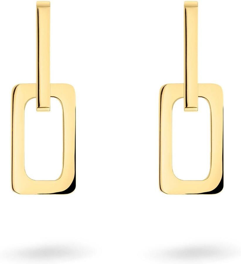 Liebeskind Berlin Paar creolen Sieraden cadeau roestvrijstalen oorbellen The Mini Link - Foto 3