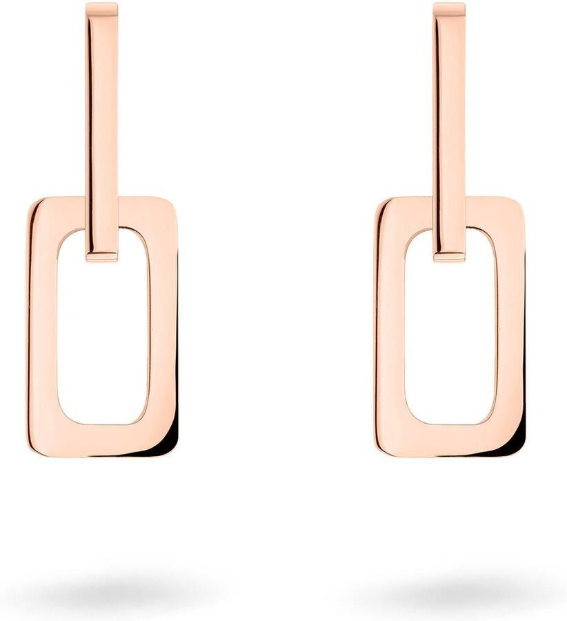 Liebeskind Berlin Paar creolen Sieraden cadeau roestvrijstalen oorbellen The Mini Link - Foto 2