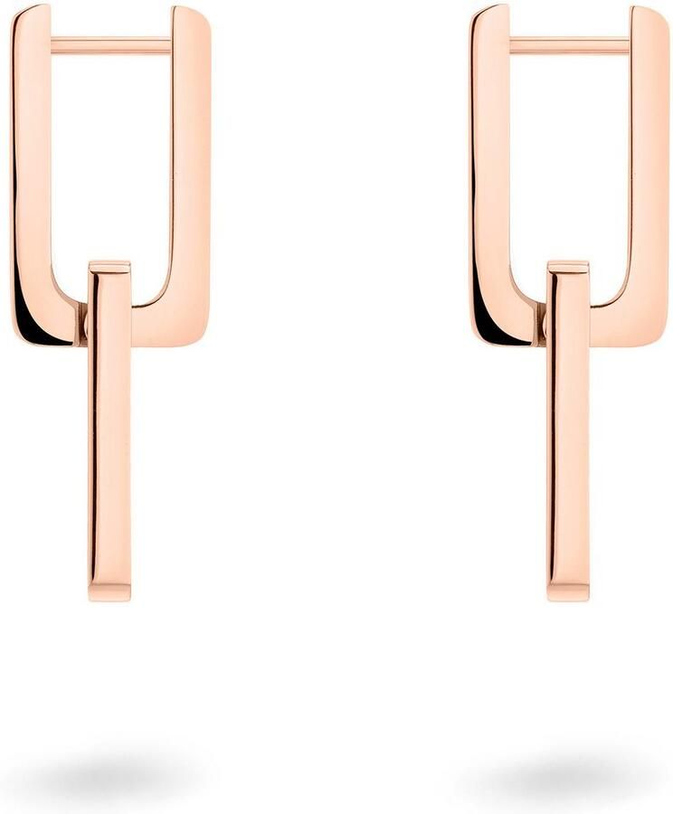 Liebeskind Berlin Paar creolen Sieraden cadeau roestvrijstalen oorbellen The Mini Link - Foto 5