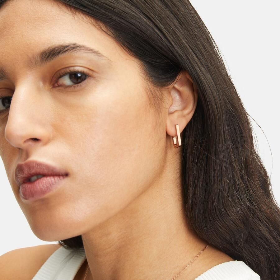 Liebeskind Berlin Paar creolen Sieraden cadeau roestvrijstalen oorbellen The Mini Link