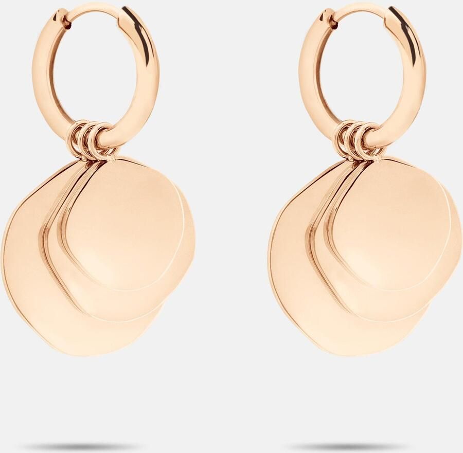 Liebeskind Berlin Paar creolen Sieraden cadeau roestvrijstalen oorbellen The Organic Treasure - Foto 5