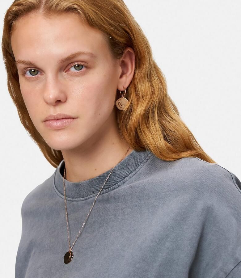 Liebeskind Berlin Paar creolen Sieraden cadeau roestvrijstalen oorbellen The Organic Treasure - Foto 3